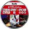 Schneidscheiben-Set KWB 712041 Starter-Set 10 Stück Flache Aufnahme für Ziegel, Marmor, Stahl