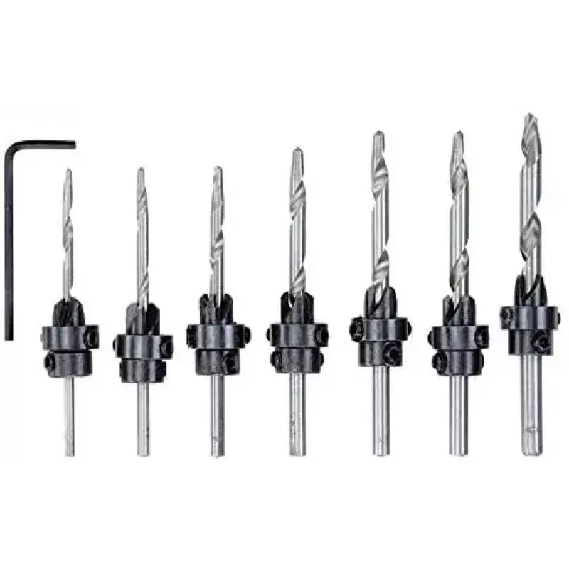 Senkbohrer-Set KWB 513190 Gehärteter Stahl 11mm Tiefe 205mm Höhe
