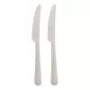 Einwegmesser Papstar 96463 Weiß Polypropylen 197 mm