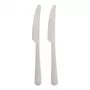 Einwegmesser Papstar 96463 Weiß Polypropylen 197 mm