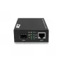 Netzwerk-Medienkonverter ACT AC4451 1000 Mbit/s Multimode Singlemode Schwarz