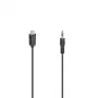 Hama 00200729 Audiokabel 0,75 m 3,5 mm USB Typ-C Schwarz
