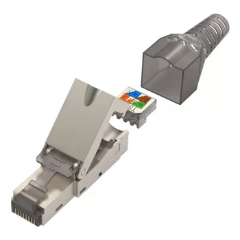 Hama 00200773 Netzwerkkabel Grau Cat6a