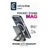 Cellularline Pocket Stand Mag Magnetische Kartenhalterung mit Standfunktion kompatibel mit MagSafe