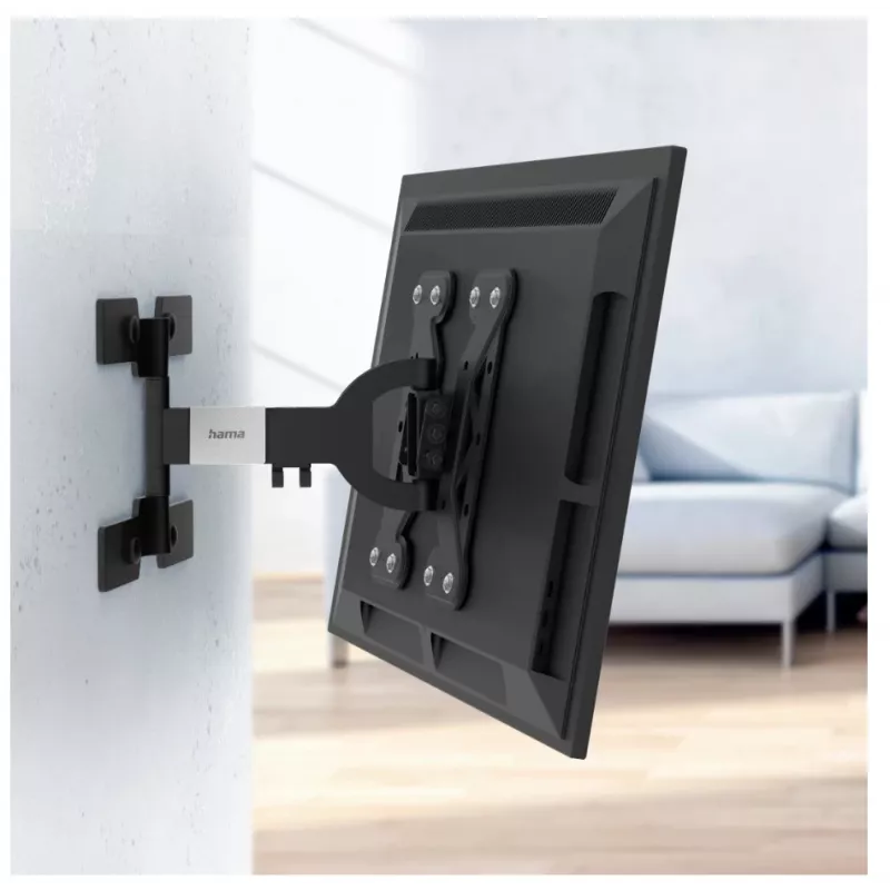 Hama 00220847 TV-Wandhalterung 121,9 cm (48 Zoll) Schwarz