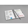 Sigel Jolie JN653 Schreibheft A5 120 Blatt Apricot Schwarz Pink