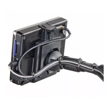 Hama 00221001 Kabelbinder Klett-Kabelbinder Kunststoff Schwarz 50 Stk.