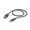 Hama 00201705 USB-Kabel USB 2.0 0,5 m USB A USB C Schwarz