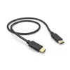 Hama 00201706 USB-Kabel USB 2.0 0,5 m USB-C Schwarz
