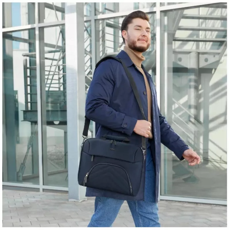 Hama Premium Lightweight 35,8 cm (14,1 Zoll) Toploader-Tasche Blau