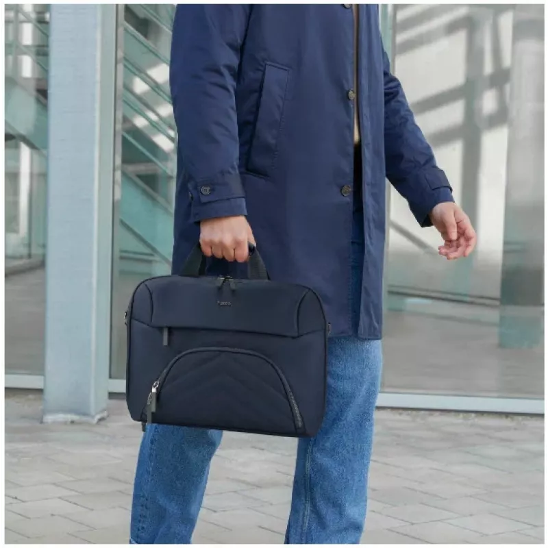 Hama Premium Lightweight 35,8 cm (14,1 Zoll) Toploader-Tasche Blau
