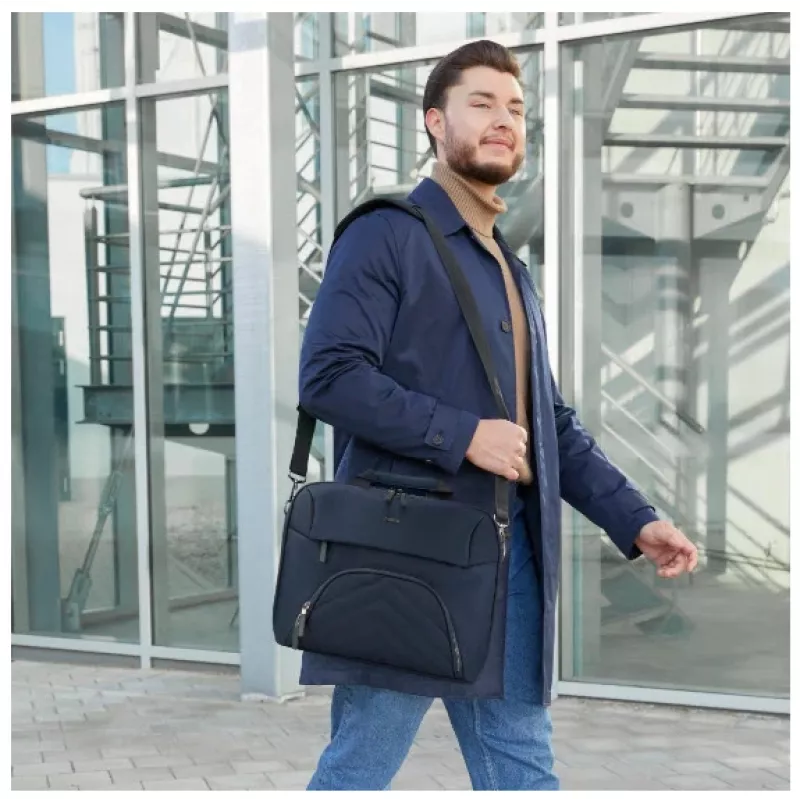 Hama Premium Lightweight 41,1 cm (16,2 Zoll) Toploader-Tasche Blau
