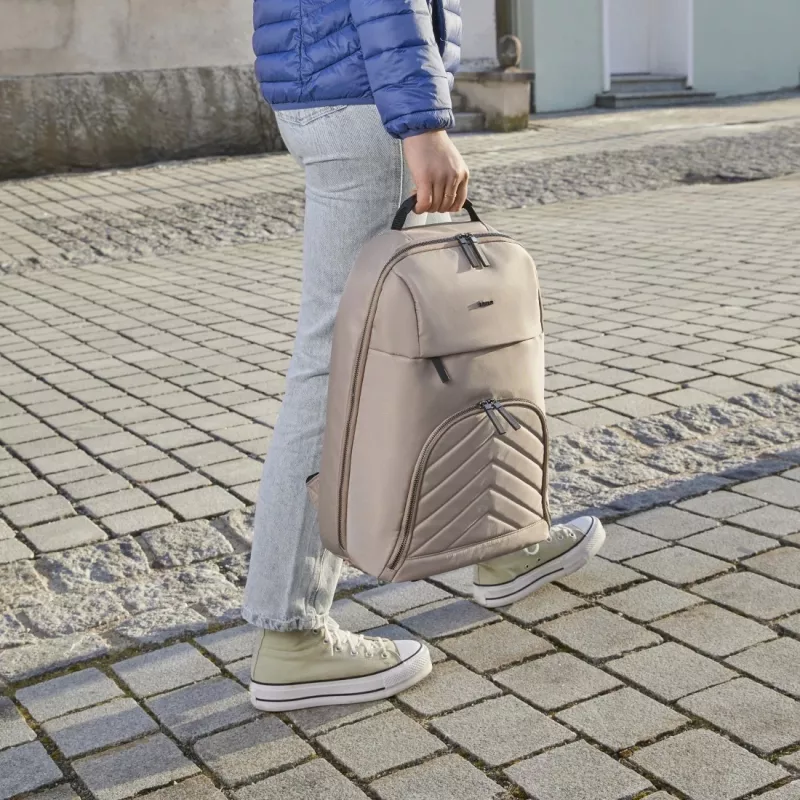 Hama 00222046 Rucksack Beige Recyceltes Polyester