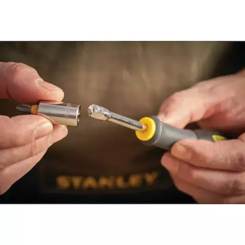 Schrauberbit-Halter Stanley STMT86124-0 Chrom-Vanadium-Stahl 25,4 / 4 mm 1 Stück