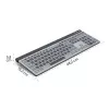 Hama WK-750 Tastatur Home/Office Bluetooth QWERTZ Deutsch Anthrazit, Schwarz, Blau