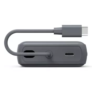 Hama „Travel“ Power Pack mit Kabel, 10.000 mAh, 2 Ausgänge: 2x USB-C, Anthrazit