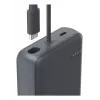 Hama „Travel“ Power Pack mit Kabel, 10.000 mAh, 2 Ausgänge: 2x USB-C, Anthrazit