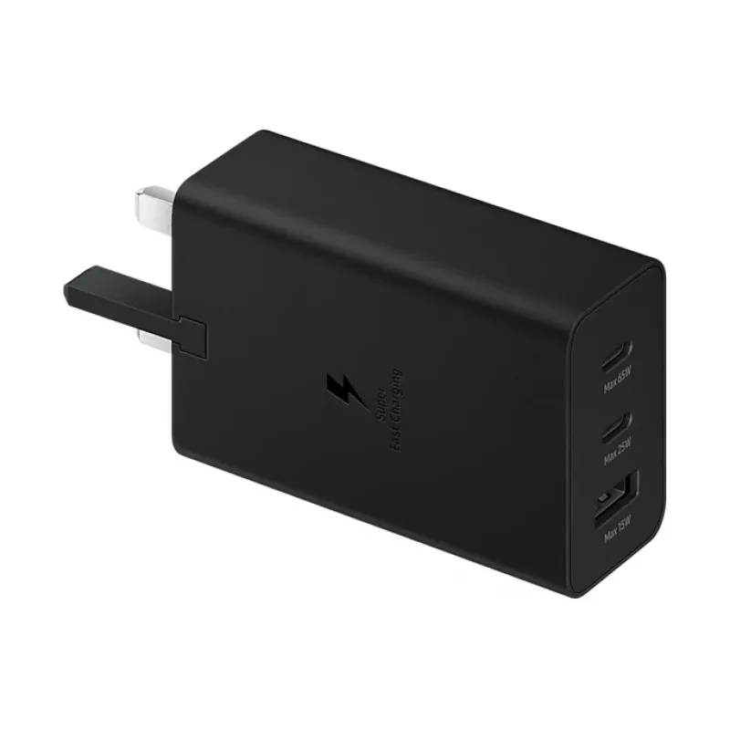 Samsung EP-T6530NBEGWW mobiles Ladegerät Universal Schwarz AC Schnellladen Indoor
