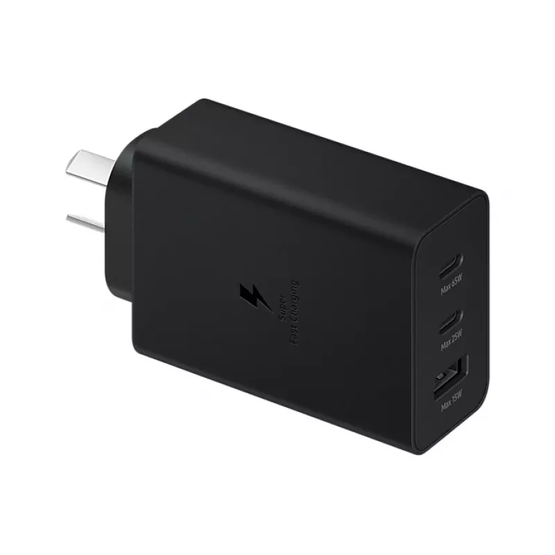 Samsung EP-T6530NBEGWW mobiles Ladegerät Universal Schwarz AC Schnellladen Indoor