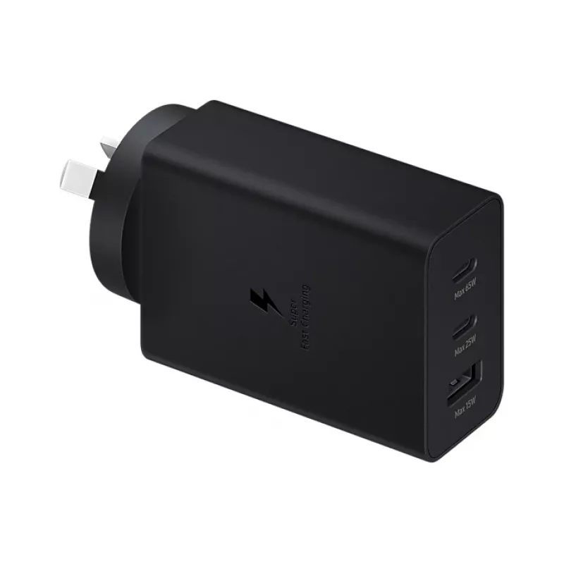 Samsung EP-T6530NBEGWW mobiles Ladegerät Universal Schwarz AC Schnellladen Indoor