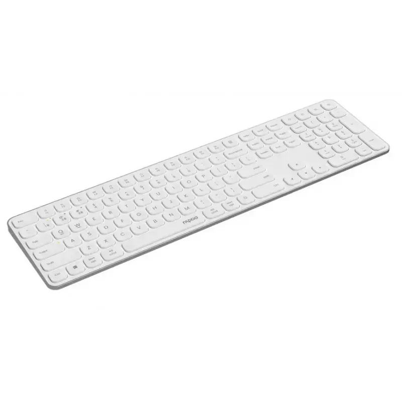 Bluetooth-Tastatur Rapoo 00228034 QWERTZ Deutsch kabellos Weiß