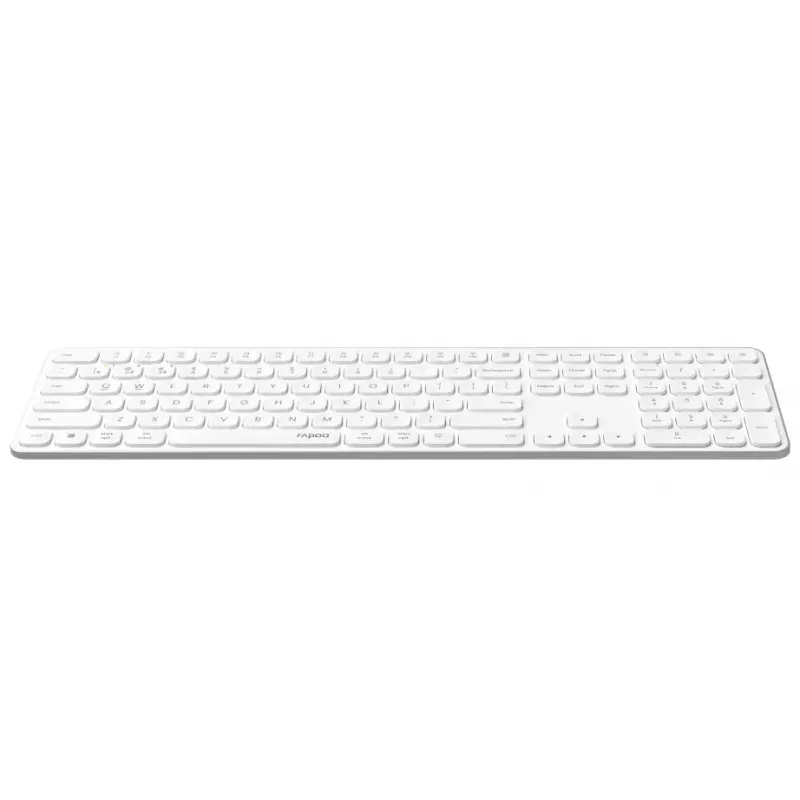 Bluetooth-Tastatur Rapoo 00228034 QWERTZ Deutsch kabellos Weiß