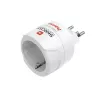 Hama 00223484 Netzstecker-Adapter Typ J Typ C (Eurostecker) Weiß