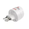 Hama 00223484 Netzstecker-Adapter Typ J Typ C (Eurostecker) Weiß