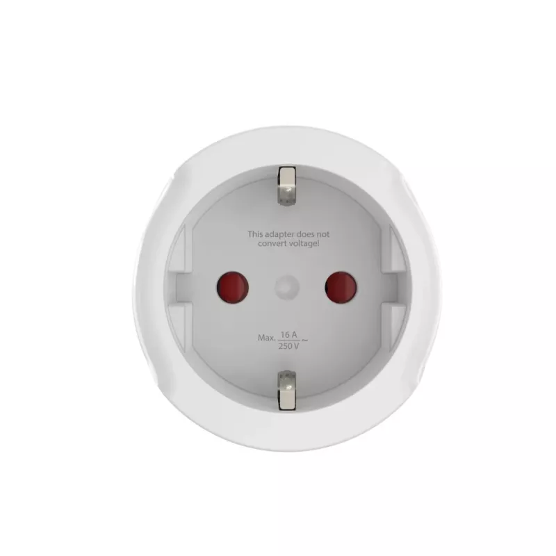 Hama 00223484 Netzstecker-Adapter Typ J Typ C (Eurostecker) Weiß