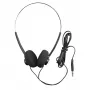 Hama Slight II Headset Kabelgebunden Head-band Musik Schwarz