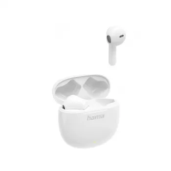 Hama Action One Headset True Wireless Stereo (TWS) In-Ear Anrufe/Musik Bluetooth Weiß