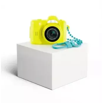 Digitale Kinderkamera Canal Toys Photo Creator CLK062 Gelb mit 0,96-Zoll-LCD, MicroSD-Unterstützung, USB