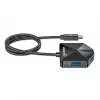 Manhattan USB-C & USB-A Combo-Dock/Hub, Ports (4): USB-A (x2) und USB-C (x2), 5 Gbit/s (USB 3.2 Gen1 auch bekannt als USB 3.0), abgewinkelte Form für einfachen Zugang zu den Ports, USB-betrieben (kein externes Netzteil erforderlich)
