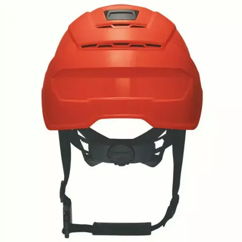 Sicherheits-Kopfschutz UVEX 9731333 — HDPE-Kunststoff, rot, verstellbar 51–65 cm