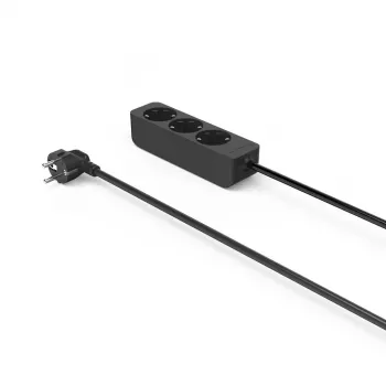 Hama 00223012 Stromverlängerung 1,4 m 3 AC-Ausgänge Innenbereich Schwarz