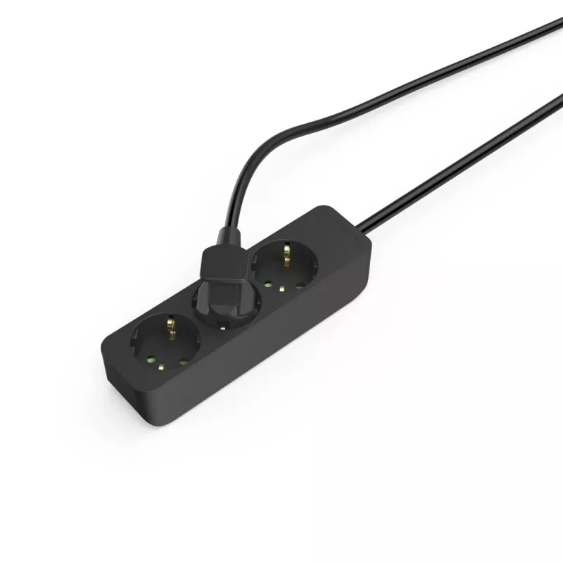 Hama 00223012 Stromverlängerung 1,4 m 3 AC-Ausgänge Innenbereich Schwarz