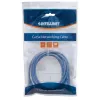 Intellinet Netzwerk-Patchkabel, Cat6, 1,5 m, Blau, CCA, U/UTP, PVC, RJ45, vergoldete Kontakte, rastnasenschutz, Knickschutztülle, Lebenslange Garantie