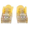 Intellinet Netzwerk-Patchkabel, Cat6, 1 m, Gelb, CCA, U/UTP, PVC, RJ45, vergoldete Kontakte, Snagless, Booted, lebenslange Garantie