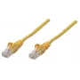 Intellinet Netzwerk-Patchkabel, Cat5e, 2 m, Gelb, CCA, U/UTP, PVC, RJ45, vergoldete Kontakte, rastnasenfreier Knickschutz, Lifetime Warranty