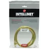 Intellinet Netzwerk-Patchkabel, Cat5e, 2 m, Gelb, CCA, U/UTP, PVC, RJ45, vergoldete Kontakte, rastnasenfreier Knickschutz, Lifetime Warranty