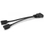HP DMS-59 auf Dual DisplayPort Kit, DMS, 2 x DisplayPort, Stecker, Buchse, Schwarz, Stecker/Buchse