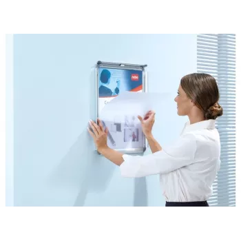 Nobo Essence A2 Posterrahmen-Ersatzabdeckung, Schilderhalter/Informationsständer-Ersatzabdeckung, 420 mm, 0,2 mm, 594 mm