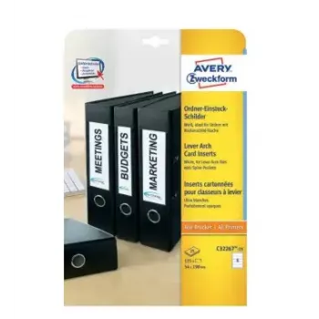 Selbstklebendes Druckeretikett Avery C32267-25