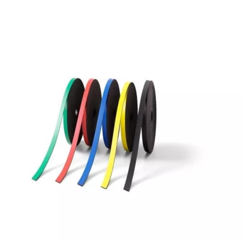Nobo Whiteboard Magnetband 10mm x 5m, Schwarz, 10 mm, 1 Stk.