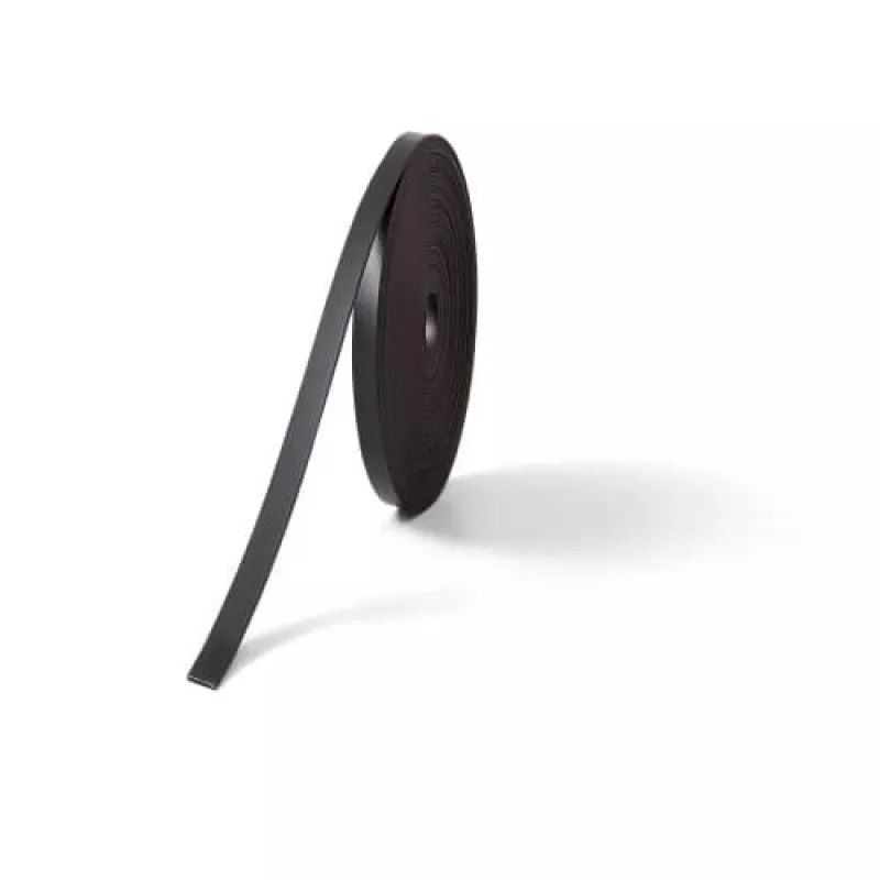 Nobo Whiteboard Magnetband 10mm x 5m, Schwarz, 10 mm, 1 Stk.