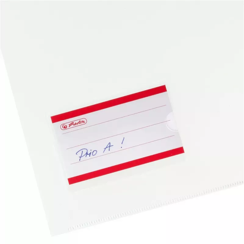 Mappe Herlitz 10913804 Polypropylen (PP) Transparent A4