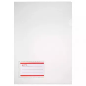 Mappe Herlitz 10913804 Polypropylen (PP) Transparent A4