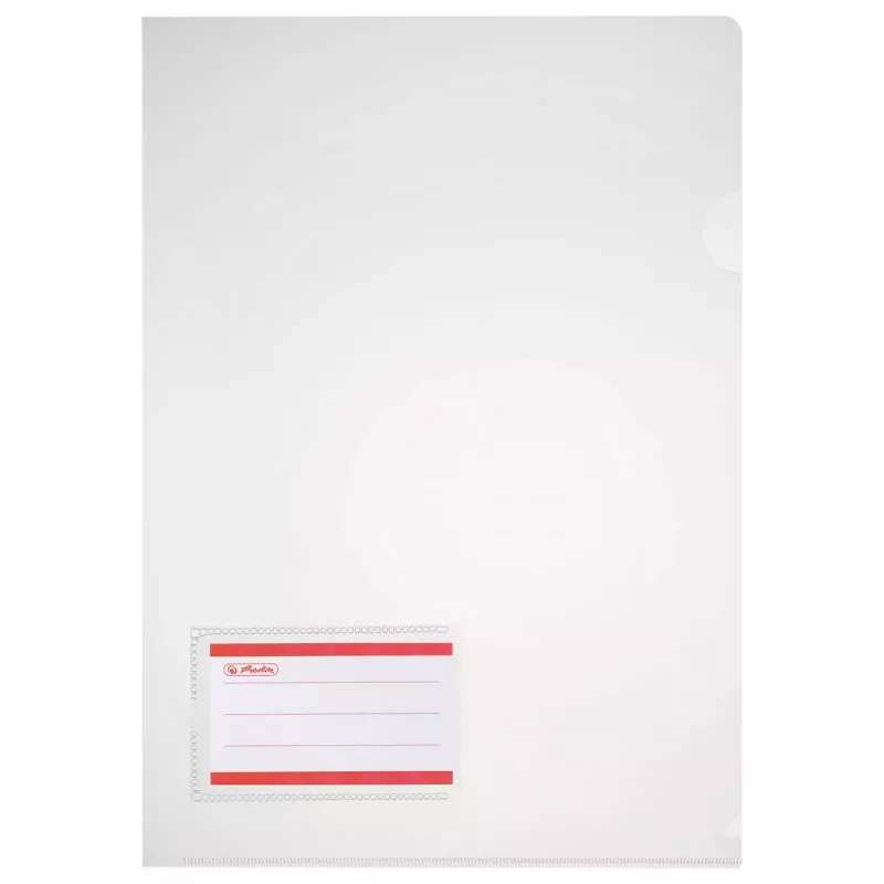 Mappe Herlitz 10913804 Polypropylen (PP) Transparent A4