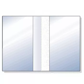 Rexel Ausweismappe - Kreditkarte, Querformat, Polypropylen (PP), Transparent, A8, 72 g, 25 St.