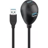 USB 3.0-Verlängerungskabel Goobay 95918 Schwarz